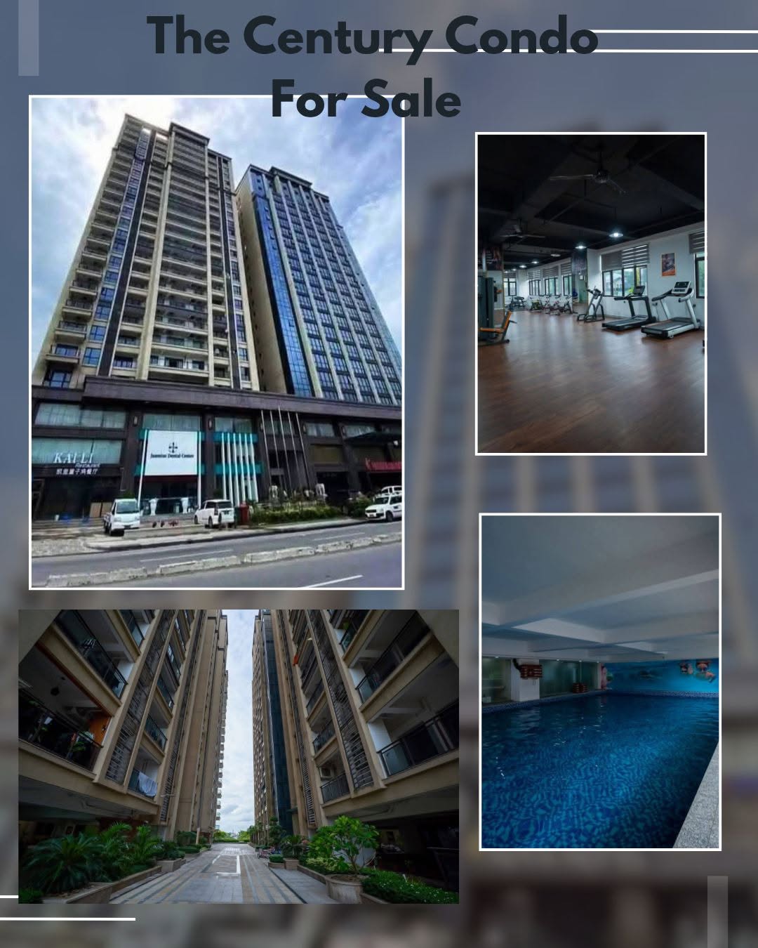 ▪️ Century Condo ရဲ့ ဘဏ်ချိတ်ရအရောင်းခန်း ▪️ Garden View 🪟 