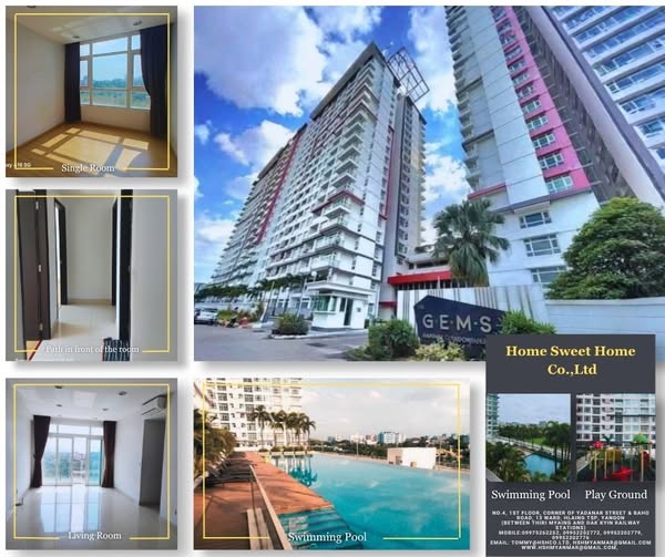 ♥️  #GEMS_Condo မှ လိုချင်​သောဧည့်သည်​တော်များအတွက် ကိုယ်တိုင်​နေလို့လည်းအဆင်​ပြေ ၊ ​ရေရှည်ကိုင်ထားရင်လည်း တန်ဖိုးတက်မဲ့ #Pool_View အခန်း​ကောင်း​လေးကို အမြန်ဆုံး​ရွေးချယ်လိုက်ပါရှင် ။