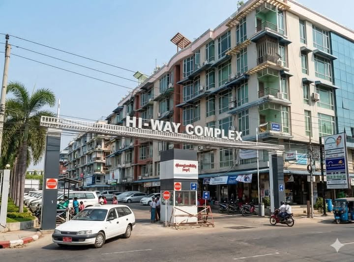 ကမာရွတ်မြို့နယ်_Hi_Way_Complexရှိ #အလွှာနိမ့်အခန်းငှားမည်...